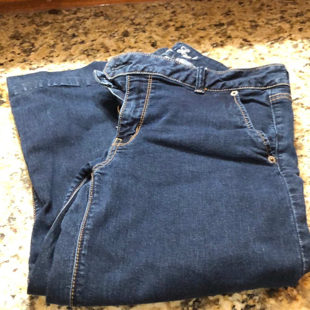 Wide leg carpi jeans